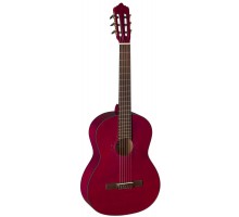 La Mancha Rubinito Rojo SM классическая гитара, цвет see through red open pore