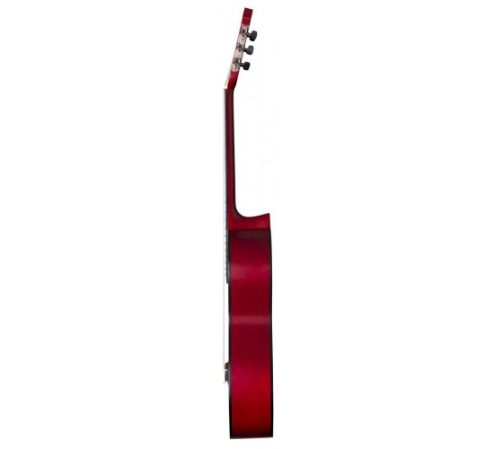 La Mancha Rubinito Rojo SM классическая гитара, цвет see through red open pore