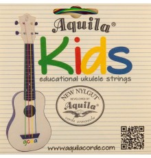 Aquila KIDS 138U разноцветные струны для укулеле сопрано/концерт/тенор
