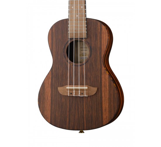Ortega RUEB-CC Ebony Series Укулеле концертный, с чехлом
