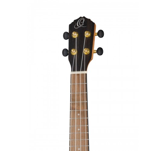 Ortega RUEB-CC Ebony Series Укулеле концертный, с чехлом