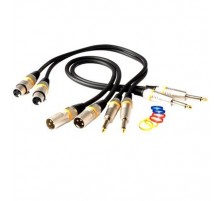 Rockcable RCL30390 D6 F Кабель XLR(F)-джек1/4, 10 метров.