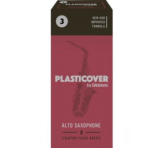 Rico RRP05ASX300 Plasticover Трости для саксофона альт, размер 3.0, 5шт в упаковке