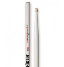Vic Firth 5AW барабанные палочки, деревянный наконечник, белые