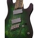 Cort KX507MS SDG электрогитара 7-струнная, мультимензурная, зеленая