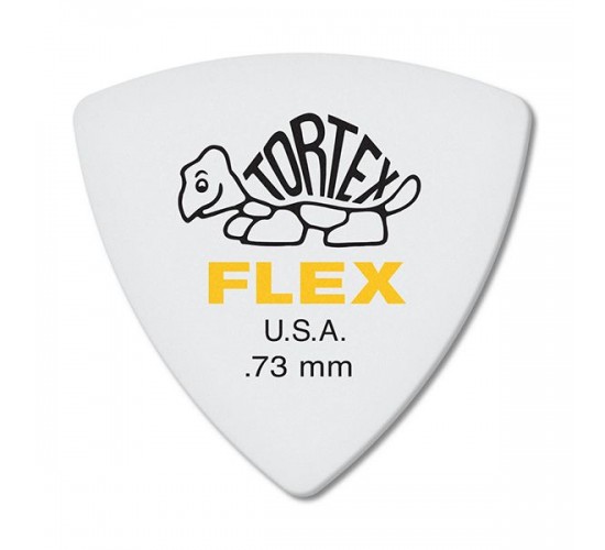 Dunlop Tortex Flex Triangle Медиатор, толщина 0,73мм, треугольный
