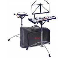 Stagg BELL-SET 32 комплект (1 металлофон; 1 тренировочный драм,  стойка-тренога, пюпитр, колотушки, чехол)