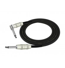 Kirlin IP-202PR 3M BK кабель инструментальный, прям/угл, 3 м, цвет черный