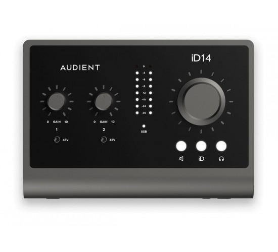 Audient iD14 MKII usb 3.0 аудиоинтерфейс