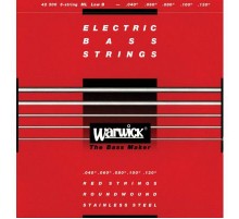 Warwick 42300 ML 5B струны для 5-струнного баса Red Label 40-130, сталь