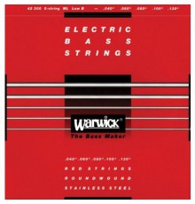 Warwick 42300 ML 5B струны для 5-струнного баса Red Label 40-130, сталь