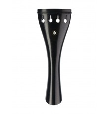 WBO VT04E-4/4 Струнодержатель для скрипки, круглый, парижский глазок. Материал - черное дерево.