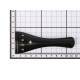 WBO VT04E-4/4 Струнодержатель для скрипки, круглый, парижский глазок. Материал - черное дерево.