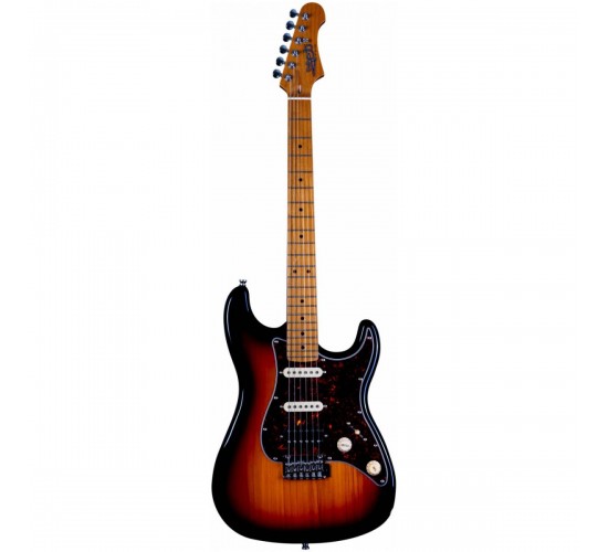 JET JS-400 SB электрогитара, Stratocaster, HSS, tremolo, цвет sunburst