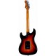 JET JS-400 SB электрогитара, Stratocaster, HSS, tremolo, цвет sunburst