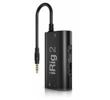 IK Multimedia iRig 2 компактный интерфейс для гитары/баса с аналоговым подключением к iOS устройства