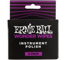 Ernie Ball 4278 Полироль для гитары (салфетки) 6шт в упак