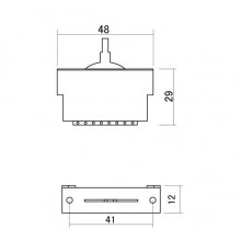 Hosco H-YM-30S Переключатель 3-х позиционный