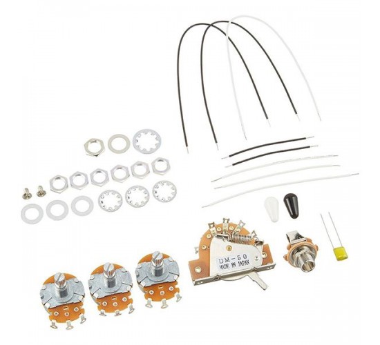 Hosco HKA-CKST Комплект темброблока для электрогитары, Stratocaster