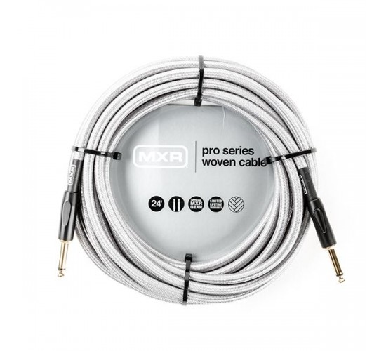 Dunlop DCIW24 MXR Pro Series Кабель инструментальный, 7.3м, прямые коннекторы
