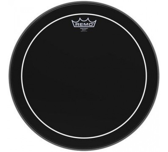 Remo Pinstripe Ebony 10" верхний пластик для тома, гладкий