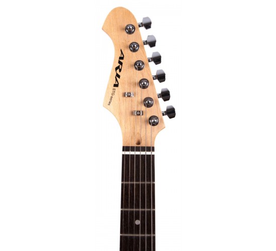 Aria STG-004-L BK электрогитара, цвет чёрный