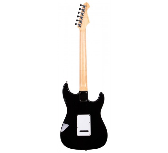 Aria STG-004-L BK электрогитара, цвет чёрный