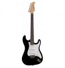 Terris TST-39 BK электрогитара, стратокастер, SSS, цвет чёрный