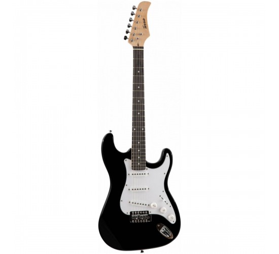 Terris TST-39 BK электрогитара, стратокастер, SSS, цвет чёрный