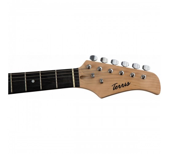 Terris TST-39 BK электрогитара, стратокастер, SSS, цвет чёрный