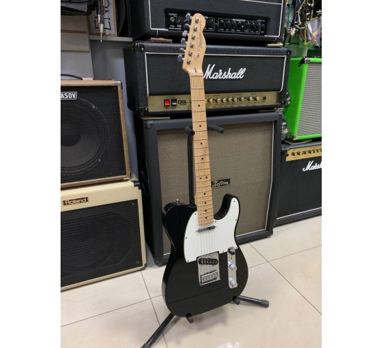 Fender American Standard Telecaster электрогитара, цвет черный, США 2007г, USED