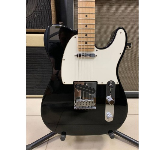 Fender American Standard Telecaster электрогитара, цвет черный, США 2007г, USED