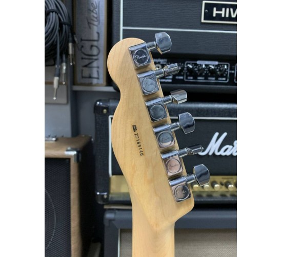 Fender American Standard Telecaster электрогитара, цвет черный, США 2007г, USED