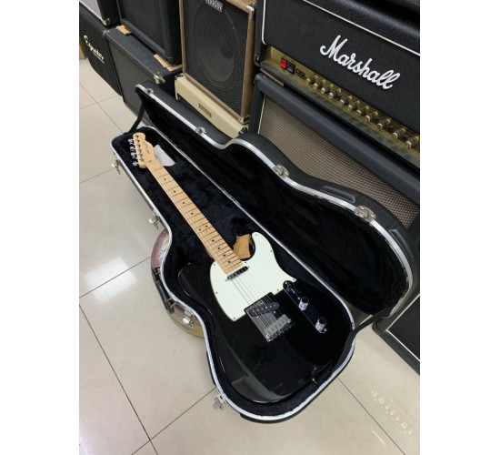 Fender American Standard Telecaster электрогитара, цвет черный, США 2007г, USED