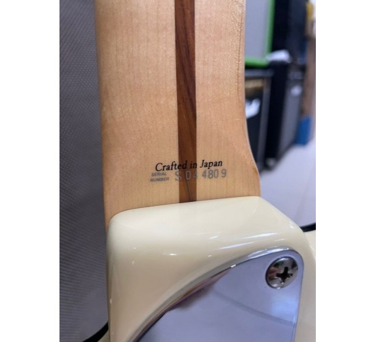 Fender Stratocaster Aerodyne HSS Dimarzio Collection электрогитара, Япония 2006-2008г.в., цвет белый USED