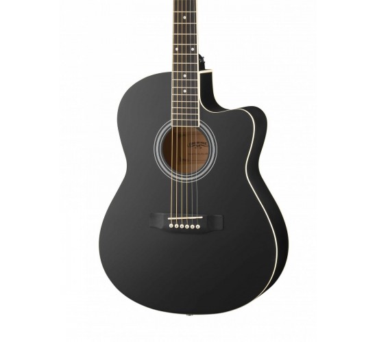 Naranda HS-3911-BK Акустическая гитара, с вырезом, черная
