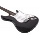 Aria Pro II STG-003 BK электрогитара, цвет Black