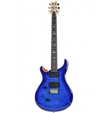 PRS SE CUSTOM 24 L/H Faded Blue Burst электрогитара, с чехлом