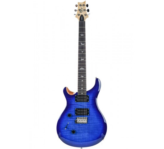 PRS SE CUSTOM 24 L/H Faded Blue Burst электрогитара, с чехлом