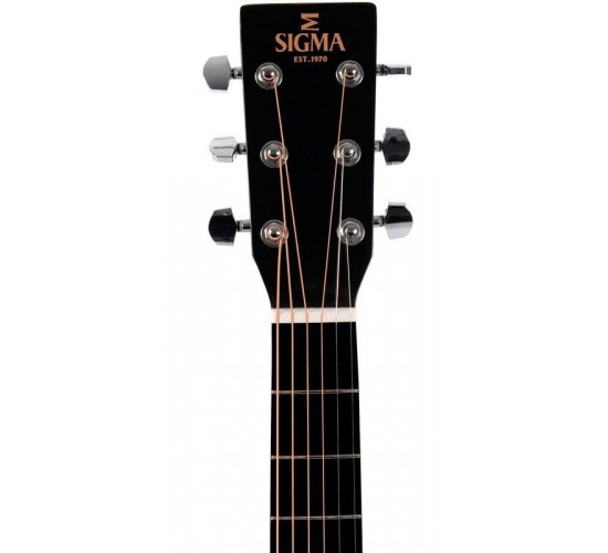 Sigma 000MC-1E-BK электроакустическая гитара