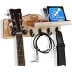 Guitto GGS-09 Настенный держатель для гитары (крюк), с крючками и полкой