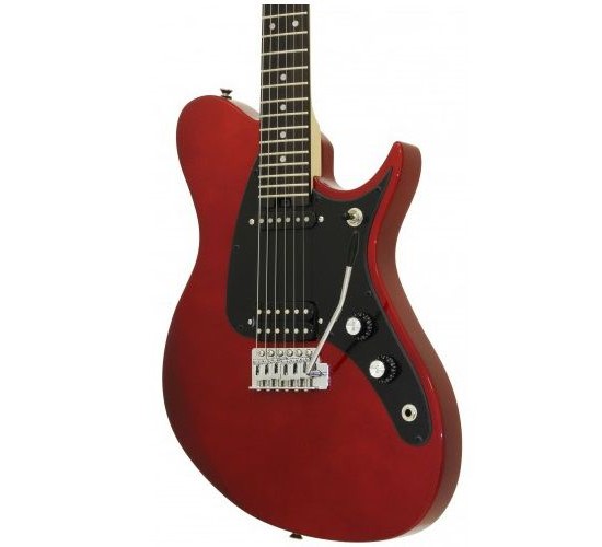 Aria JET-1 CA электрогитара, цвет Candy Apple Red
