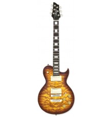 Aria PE-480 BS электрогитара, цвет коричневый санберст