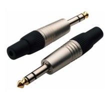 Rockcable RCL10003 P кабельный разъем 6,3 мм балансный (1/4"TRS Jack), металл