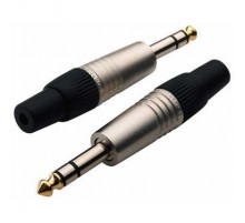 Rockcable RCL10003 P кабельный разъем 6,3 мм балансный (1/4"TRS Jack), металл