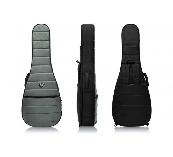Bag&Music BM1037 Classic Pro чехол для классической гитары, полужесткий, утепленный (серый)