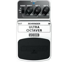 Behringer UO300 педаль эффектов (октавер) для гитар и бас-гитар, 3-х режимный