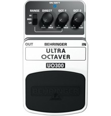 Behringer UO300 педаль эффектов (октавер) для гитар и бас-гитар, 3-х режимный