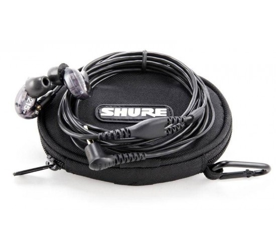 Shure SE215-K наушники внутриканальные (наушники вставные) с одним драйвером, черные