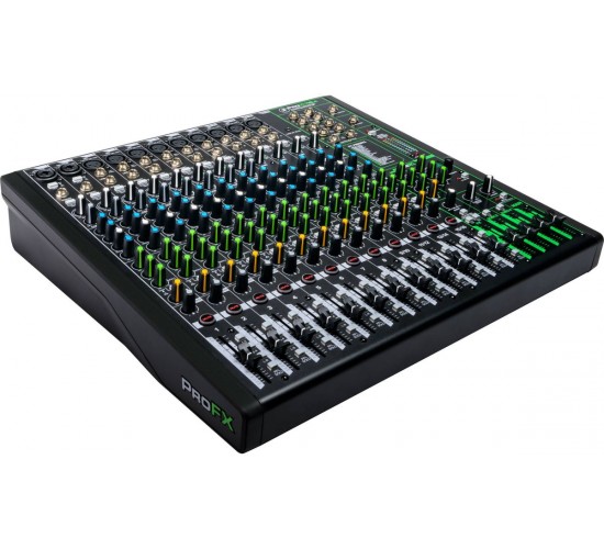 Mackie ProFX16v3 16-канальный микшер с процессором эффектов и USB